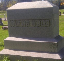 Rufus Wood Grave Stone