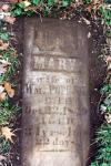 Mary Ellen Flesher Popejoy Grave Stone
